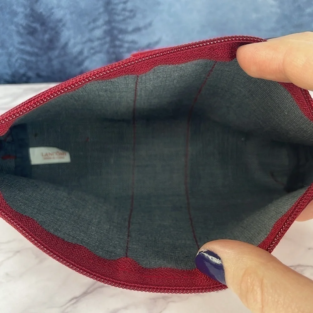 Lancôme Red Cosmetic Bag